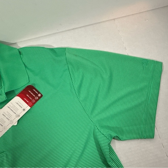 New With Tag Men’s Grand slam Golf Polo Shirt Size M Green - Picture 4 of 8